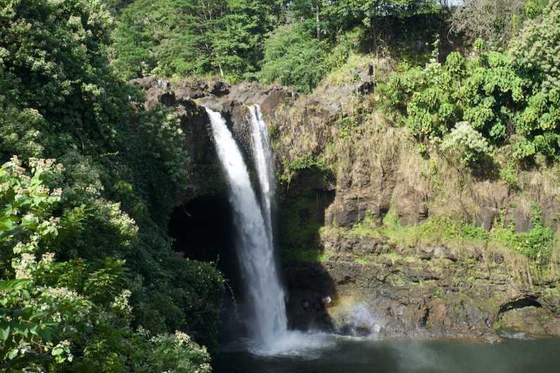 Big Island Hilo - Rainbow Wasserfälle