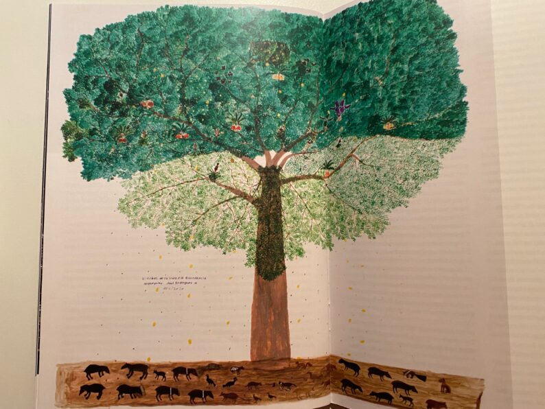 Abel Rodriguez - die Bäume des Lebens und der Fülle, 2020.