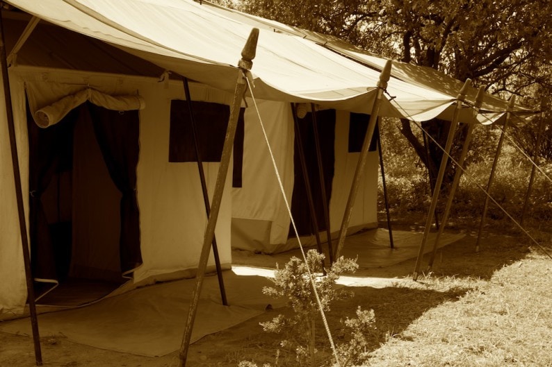 Tanzania - Ruaha NP - Kwihala Camp- Zelt